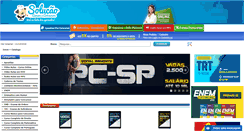 Desktop Screenshot of concursoseapostilas.com.br